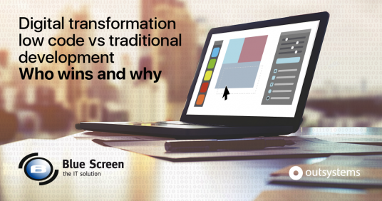 Digital Transformation: low-code vs traditional development -  Who wins and why?